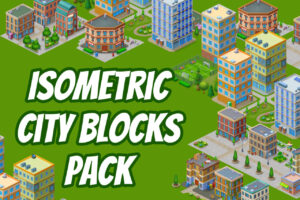 Isometric City Blocks Pack   2D   Unity Asset Store