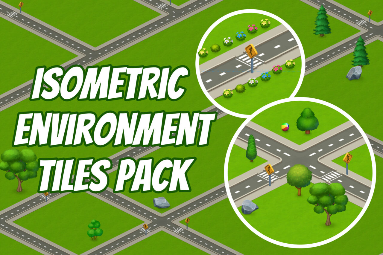 Isometric Environment Tiles Pack   2D Environments   Unity Asset Store