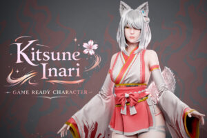 Kitsune Inari   3D Humanoids   Unity Asset Store
