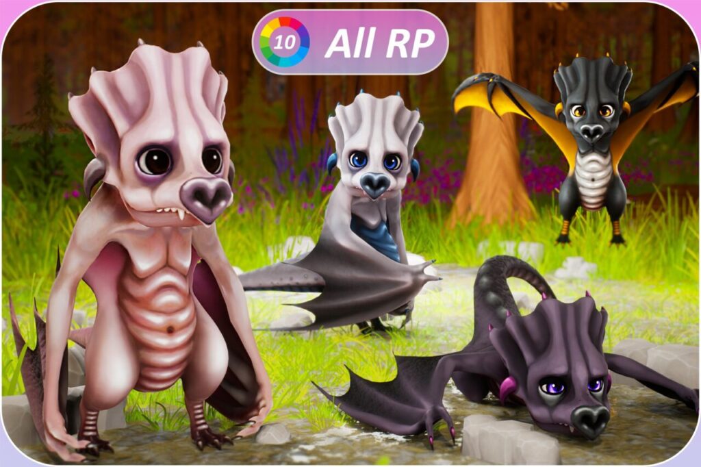 Little Dragon Pet   3D Creatures   Unity Asset Store