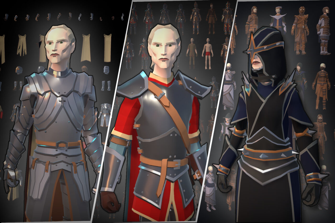 Lowpoly Elves Modular Armors Bundle  MEDIEVAL FANTASY SERIES   3D Characters   Unity Asset Store