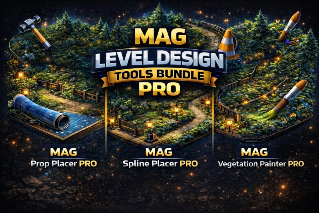 MAG Level Design Tools Bundle PRO   Level Design   Unity Asset Store