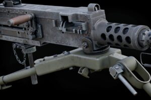 Machine Gun M2 Browning   3D Weapons   Unity Asset Store