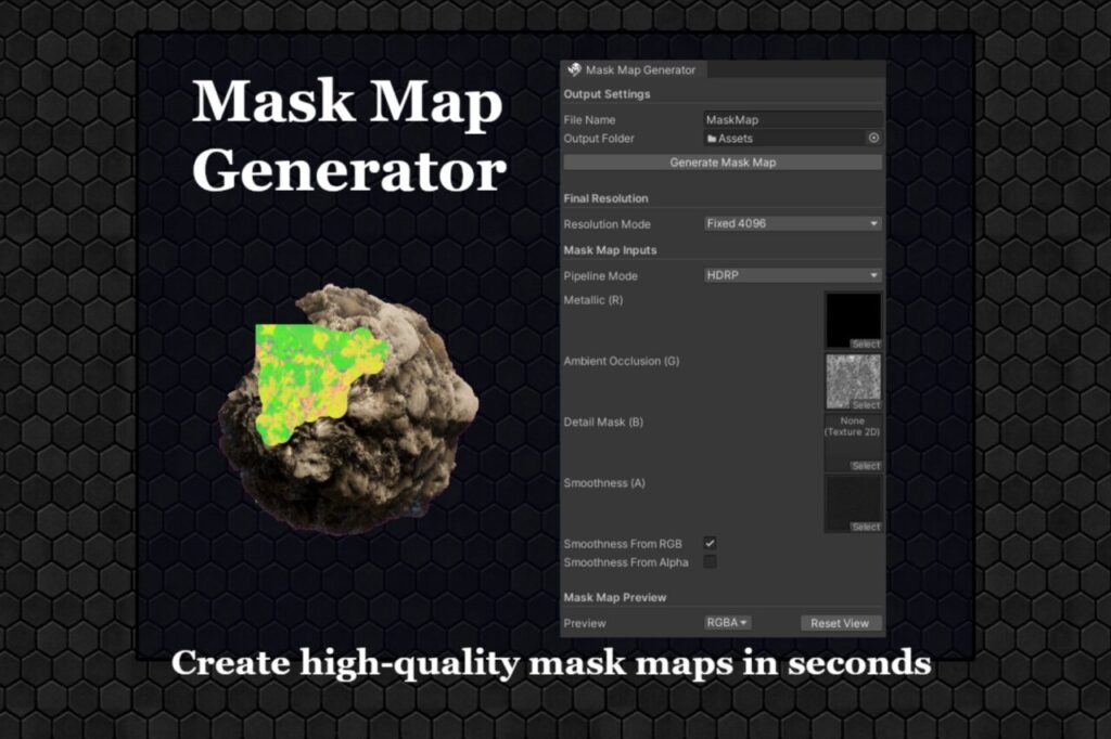 Mask Map Generator   Utilities Tools   Unity Asset Store