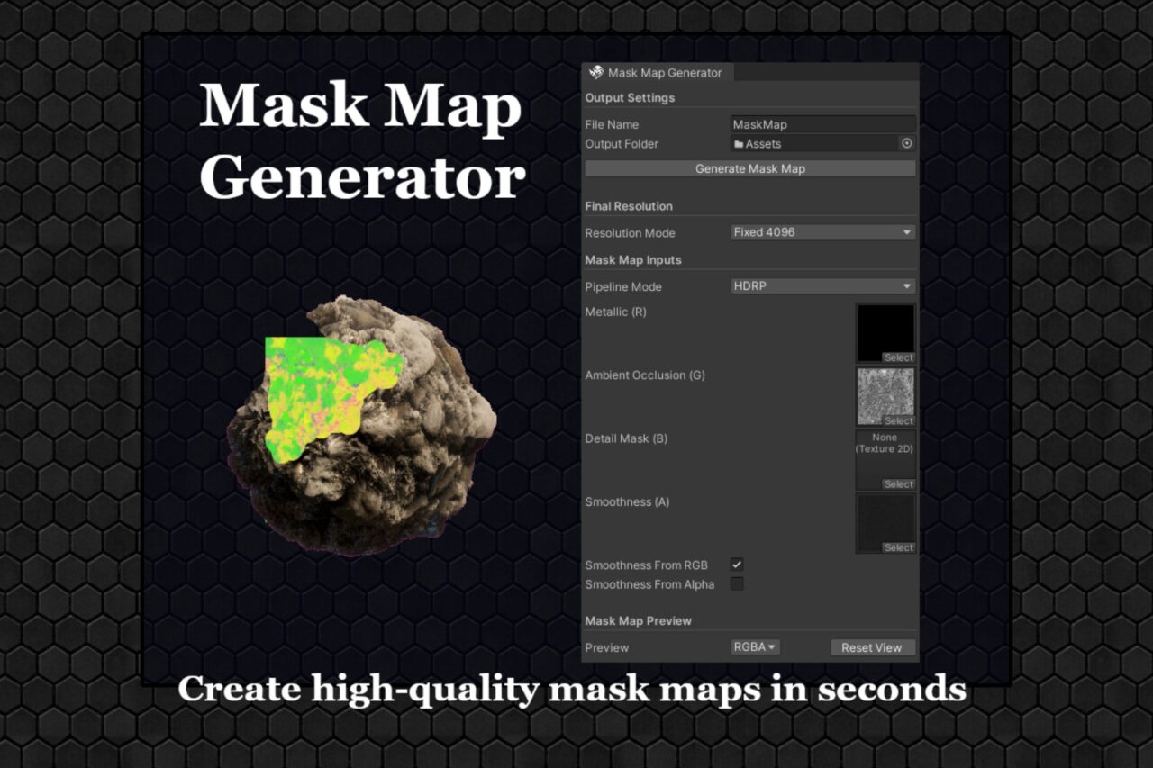 Mask Map Generator   Utilities Tools   Unity Asset Store