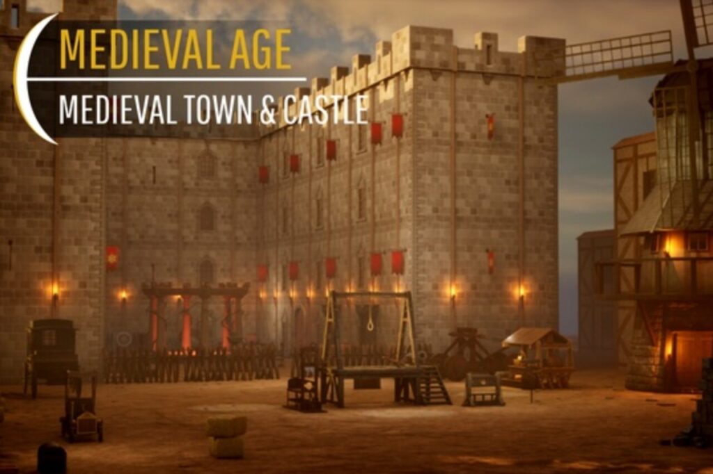 Medieval Town   Castle Modular Environment Pack   3D Historic   Unity Asset Store