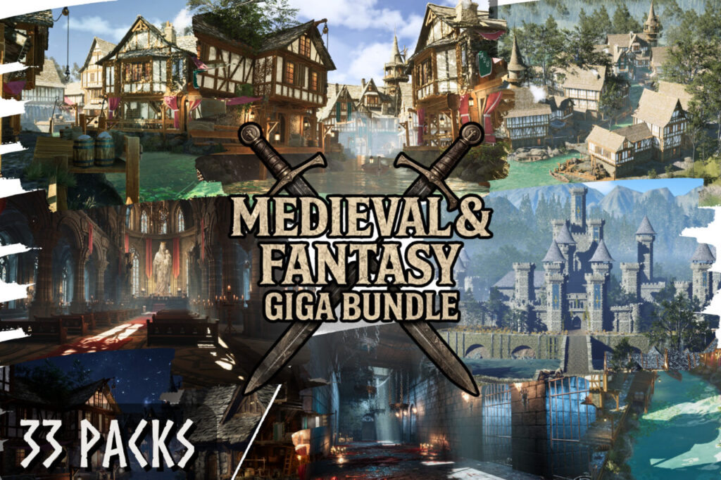 Medieval   Fantasy Giga Bundle   3D Fantasy   Unity Asset Store