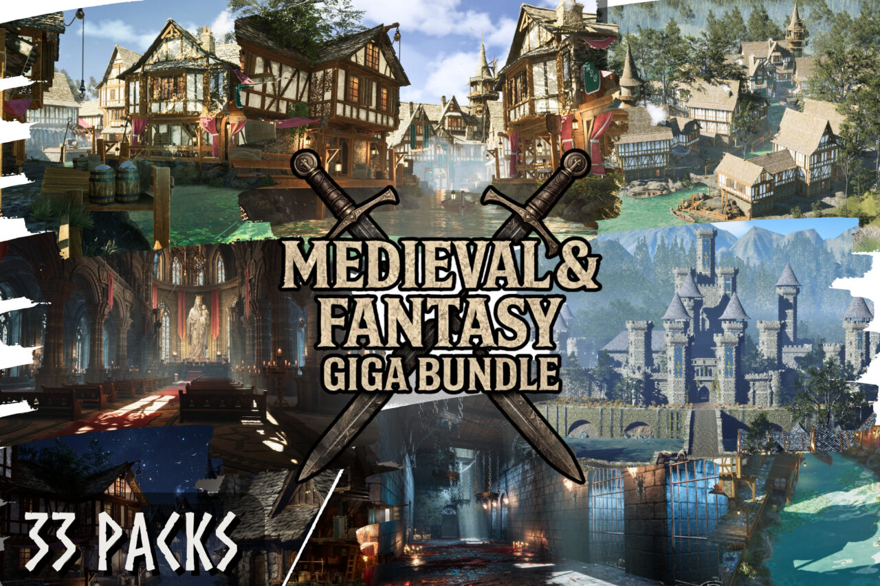Medieval   Fantasy Giga Bundle   3D Fantasy   Unity Asset Store