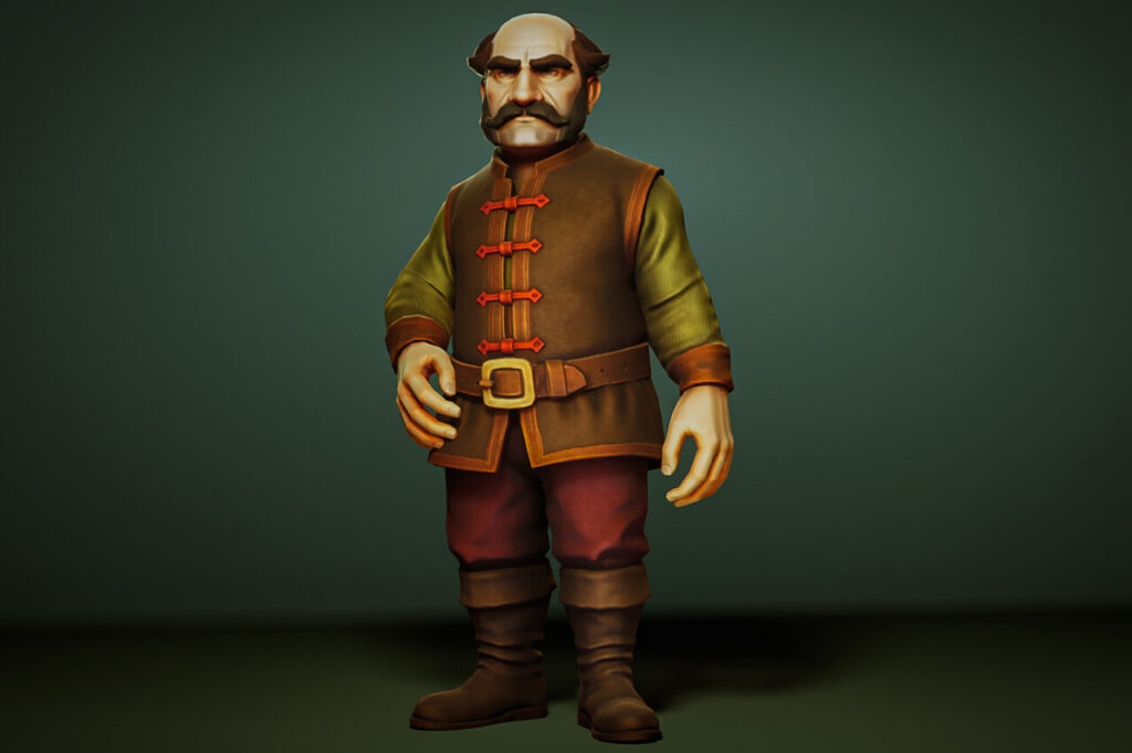 Merchant   Game ready character   Characters   Unity Asset Store