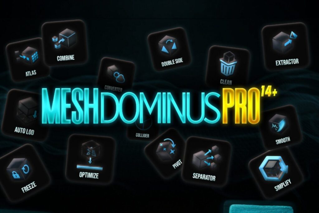 Mesh Dominus Pro All in One Mesh ToolKit   Modeling   Unity Asset Store