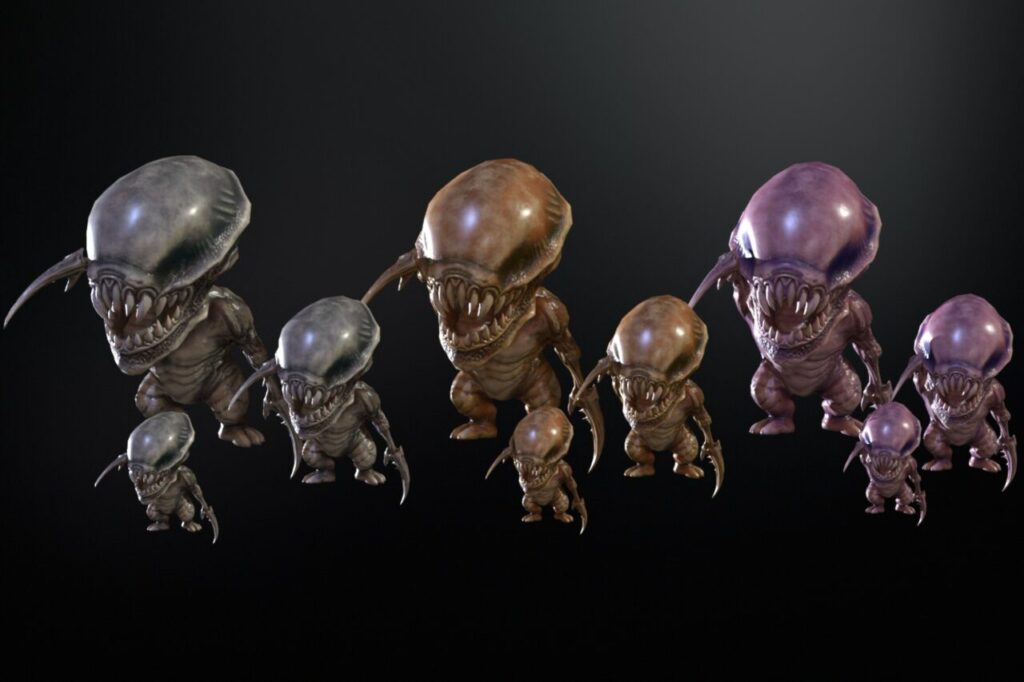 Minimonster3Pack1   3D Creatures   Unity Asset Store