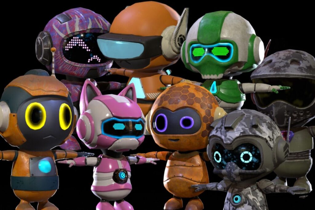MiniroboticPack4   3D Robots   Unity Asset Store