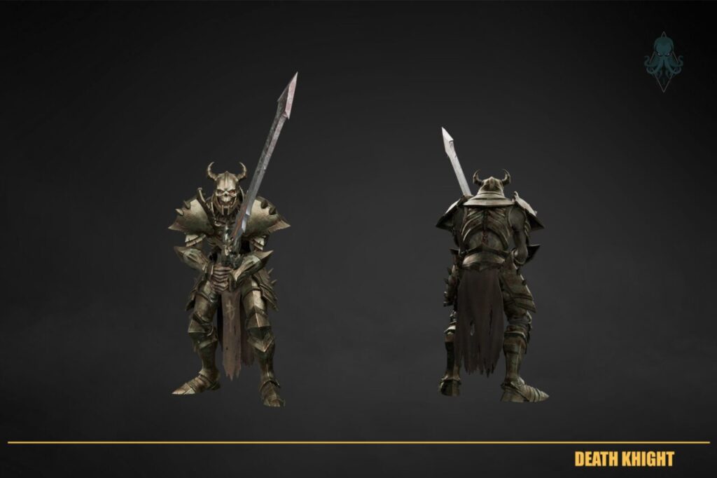 Modular Fantasy Character Death Knight   3D Characters   Unity Asset Store