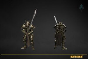Modular Fantasy Character Death Knight   3D Characters   Unity Asset Store