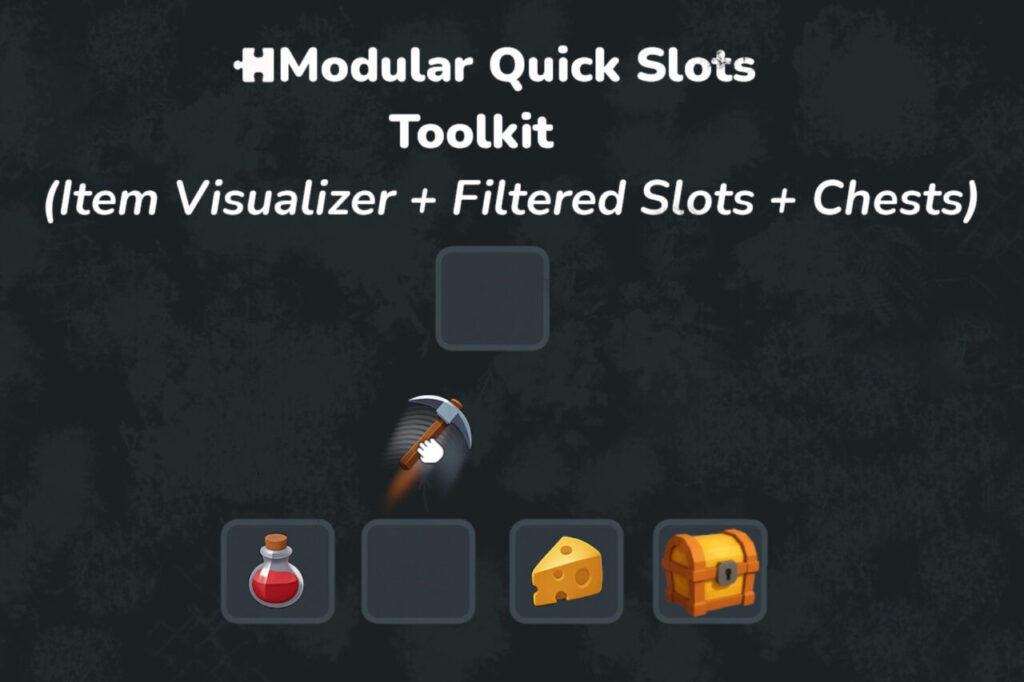 Modular Quick Slot Toolkit Item Visualizer Filtered Slots Chests   Game Toolkits   Unity Asset Store