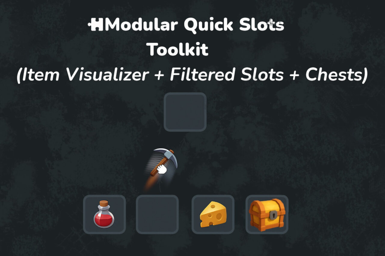 Modular Quick Slot Toolkit Item Visualizer Filtered Slots Chests   Game Toolkits   Unity Asset Store