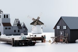 Nordic Viking Coastline Kit   3D Landscapes   Unity Asset Store