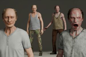 Old Man Pack   Characters   Unity Asset Store