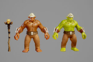 Orc shaman modular character   3D Characters   Unity Asset Store
