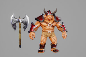 Orc berserker warrior   3D Characters   Unity Asset Store