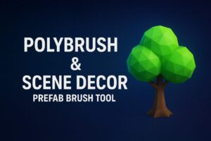 PolyBrush Scene Decor Prefab Brush Tool   Level Design   Unity Asset Store