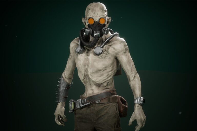 Postapocalypse Human Mutant：敵モブに適した変異人間の3Dアセット