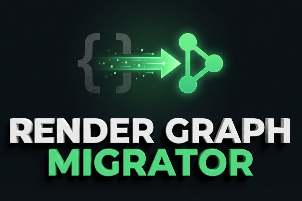 Render Graph Migrator   Utilities Tools   Unity Asset Store