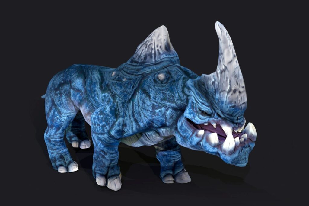 Rhino   3D Creatures   Unity Asset Store