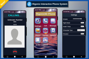 Rigonix Interactive Phone System   Game Toolkits   Unity Asset Store
