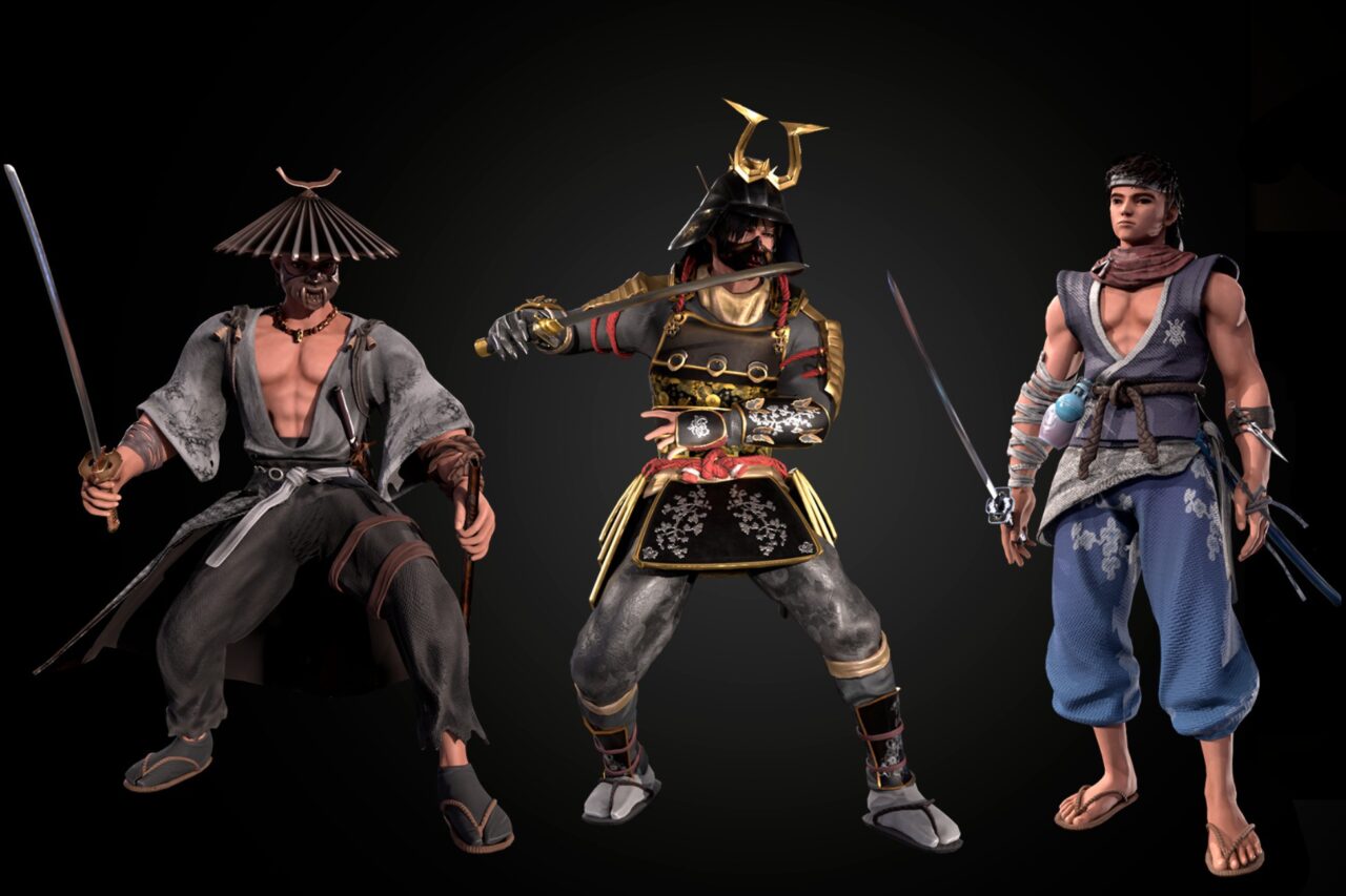Samurai Pack 2 3D Characters Unity Asset Store