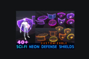 Sci Fi Defense Shields 3D   3D Weapons   Unity Asset Store