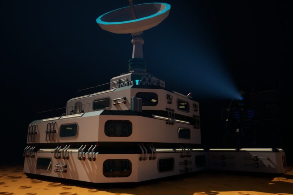 Sci Fi Planetary Outpost  Ultimate Modular Construction Kit  low poly stylized   3D Sci Fi   Unity Asset Store