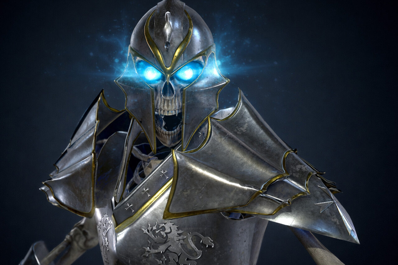 Skeleton knight 2   3D Creatures   Unity Asset Store