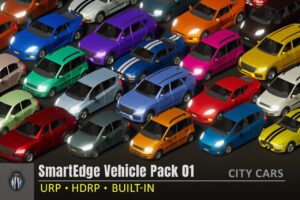 SmartEdge Vehicle Pack 01   3D Vehicles   Unity Asset Store