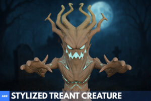 Stylized Treant Creature   3D Creatures   Unity Asset Store