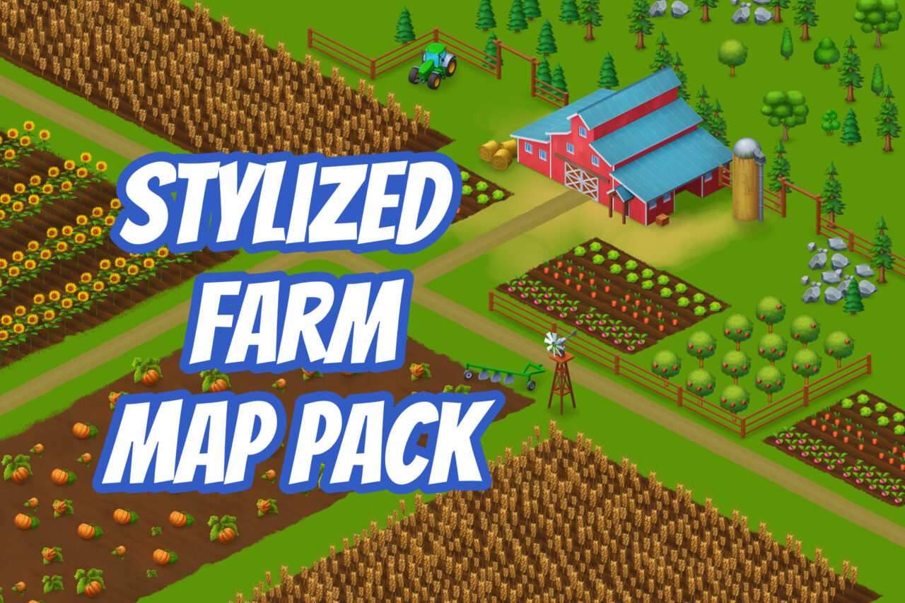 Stylized Farm Environment Pack   2D Environments   Unity Asset Store
