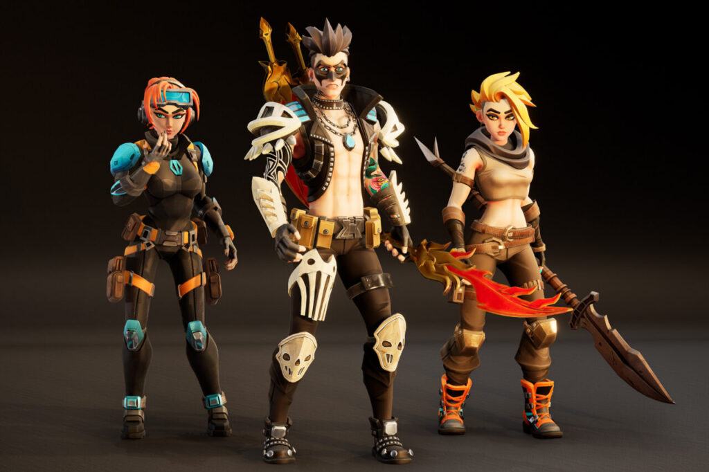 Stylized Hero Characters Pack vol.3  3 Game Ready Heroes  9 Skins    3D Characters   Unity Asset Store