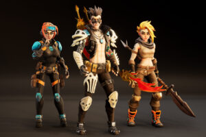 Stylized Hero Characters Pack vol.3  3 Game Ready Heroes  9 Skins    3D Characters   Unity Asset Store
