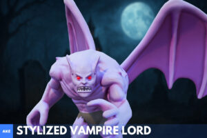 Stylized Vampire Lord   3D Creatures   Unity Asset Store