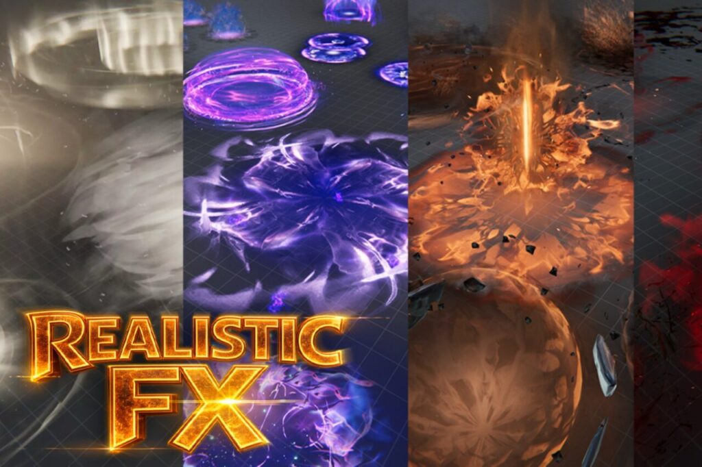 Super Realistic ARPG FX Bundle 600 Unique VFX   Spells   Unity Asset Store