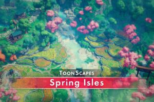 ToonScapes  Spring Isles   3D Fantasy   Unity Asset Store