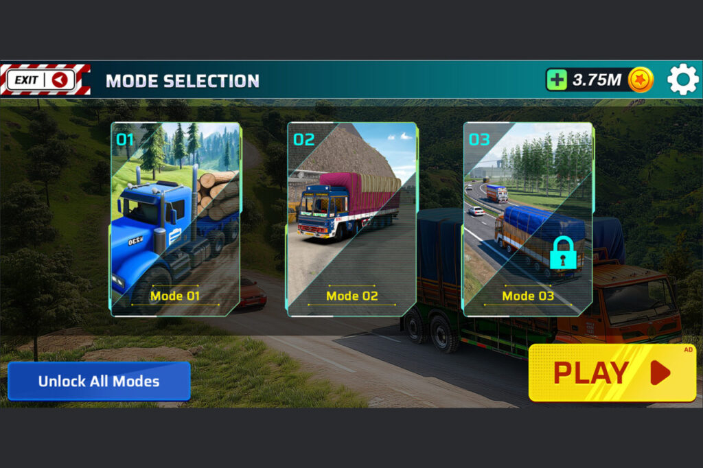 Truck Simulator UI Kit   2D GUI   Unity Asset Store