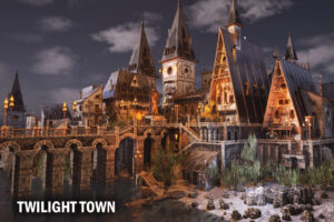 Twilight town   3D Fantasy   Unity Asset Store