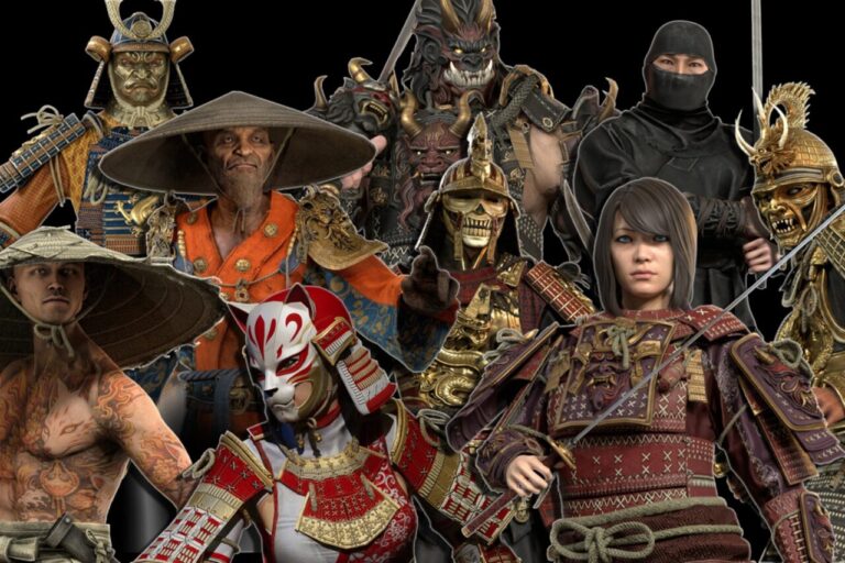 Ultimate Samurai Pack:侍や鬼などのキャラクターを収録した高品質な9体セット
