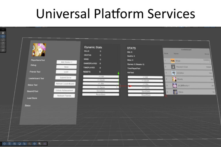 Universal Platform Universal Platform Services:Steam機能を統合する支援ツール
