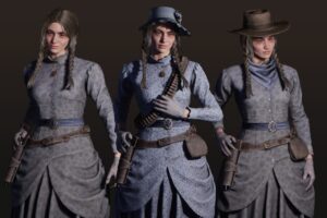 Western Character Kate   Adventure Ordinary RPG Action Citizen Wild West Woman   Characters   Unity Asset Store