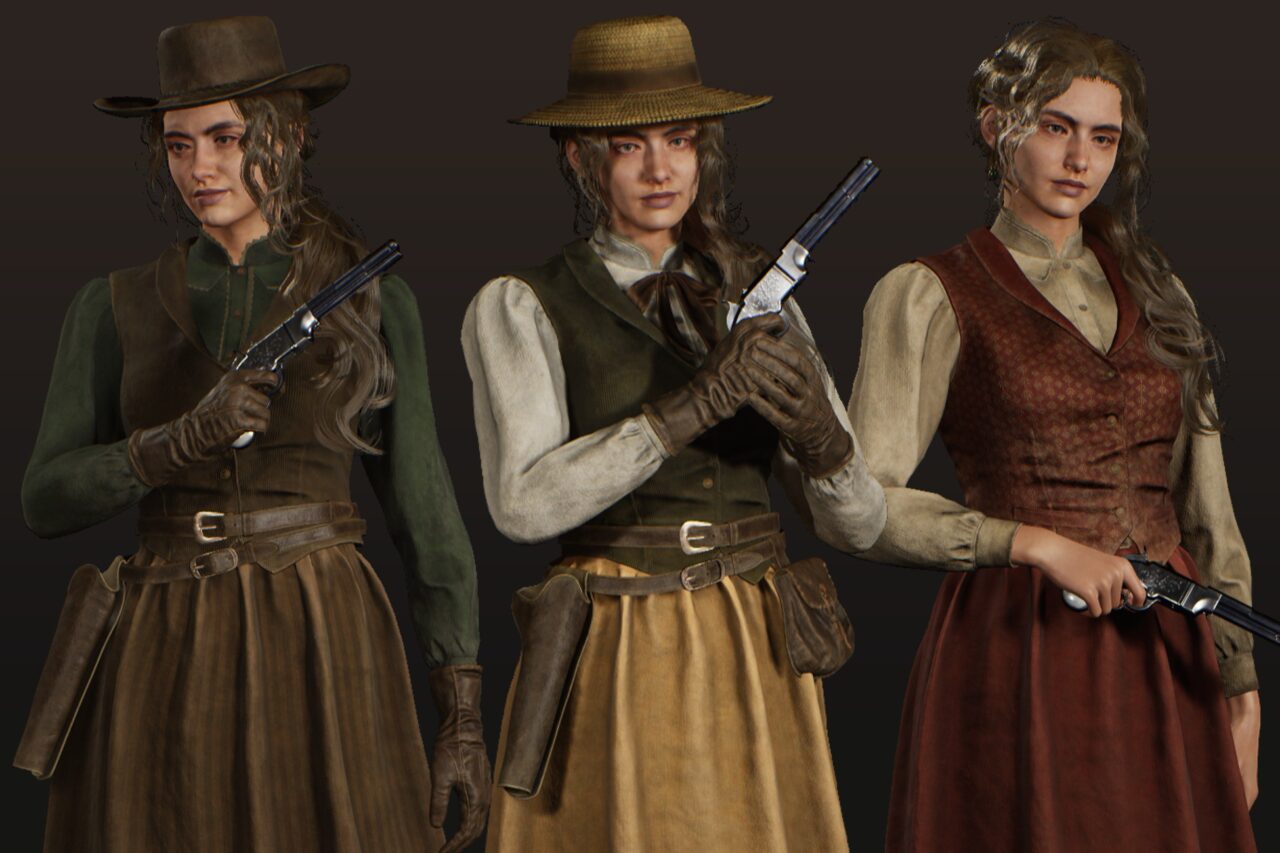 Western Character Rose Adventure Ordinary RPG Action Citizen Wild West Woman Characters Unity Asset Store
