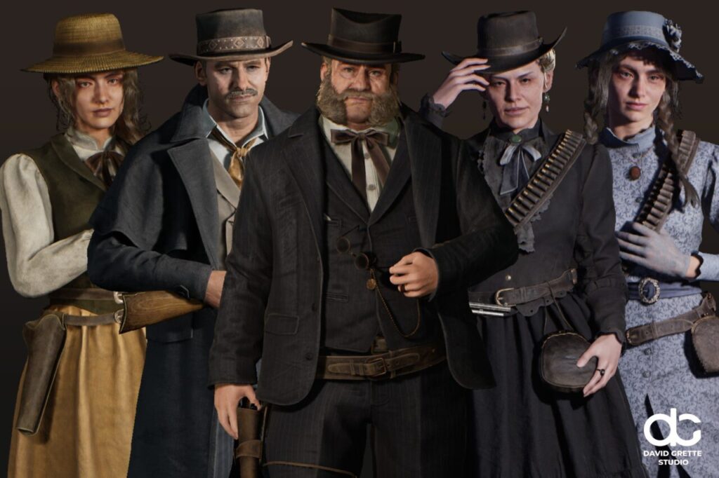 Western Characters Bundle 2025  part 2   Complete Collection   Characters   Unity Asset Store