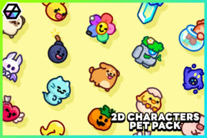 2D Characters Pet Pack   2D Characters   Unity Asset Store
