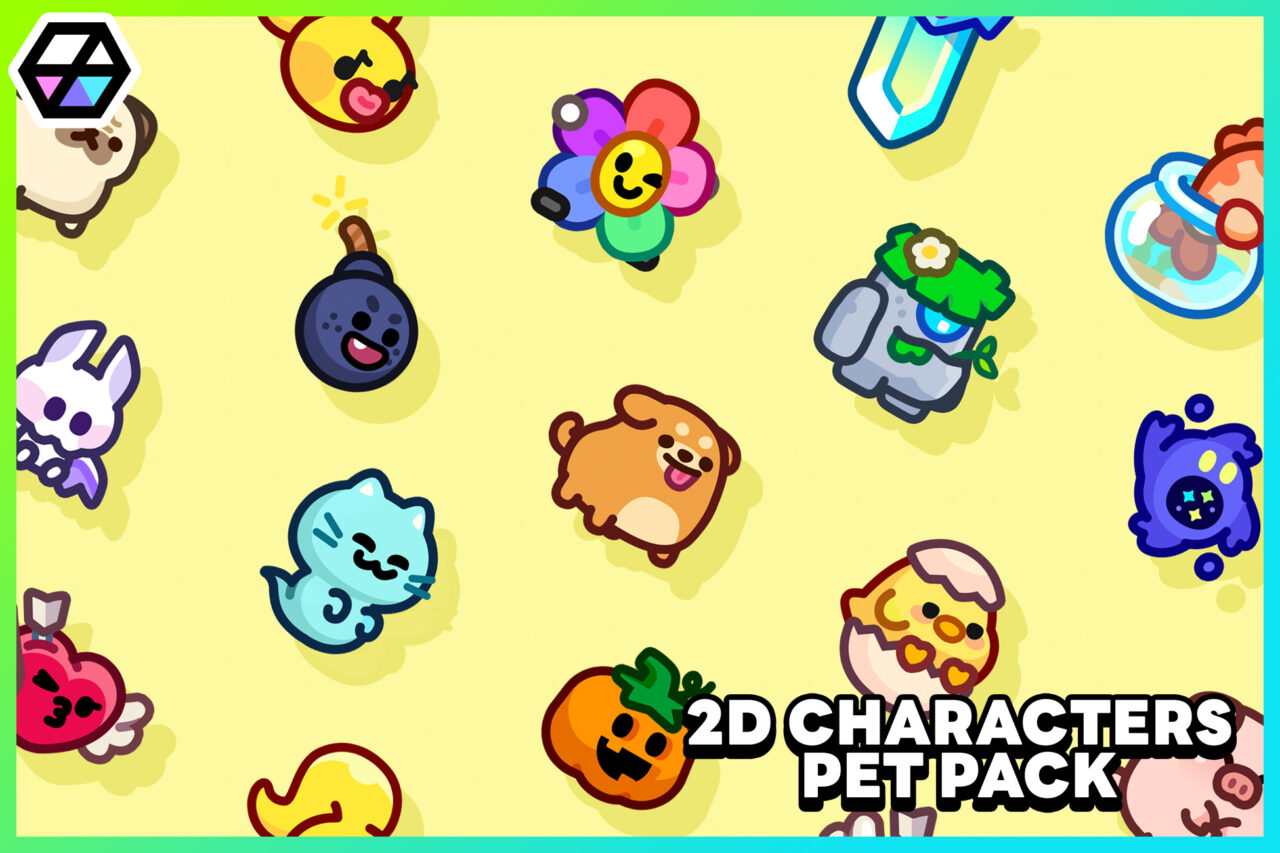 2D Characters Pet Pack   2D Characters   Unity Asset Store